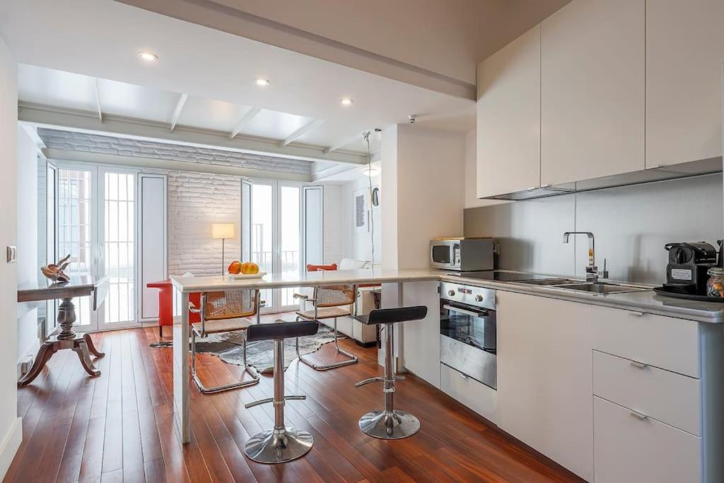 Elegante Duplex Centro Sevilla Matahacas 1 Bagian luar foto