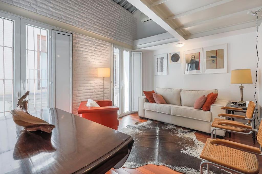 Elegante Duplex Centro Sevilla Matahacas 1 Bagian luar foto